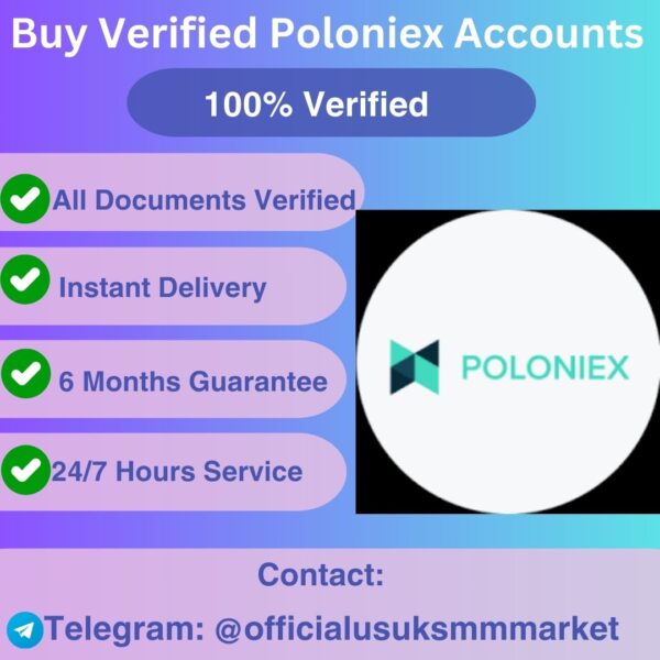 Buy Verified Poloniex Accounts