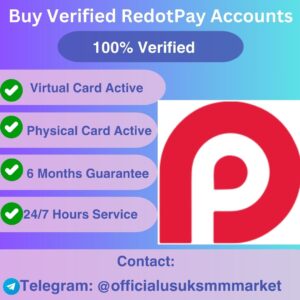 Buy Verified RedotPay Accounts